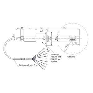 SE 603 Conductivity Sensor Drawing