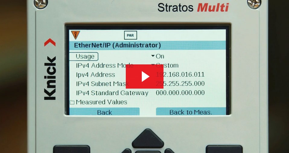 Setup of Stratos Multi with Ethernet/IP