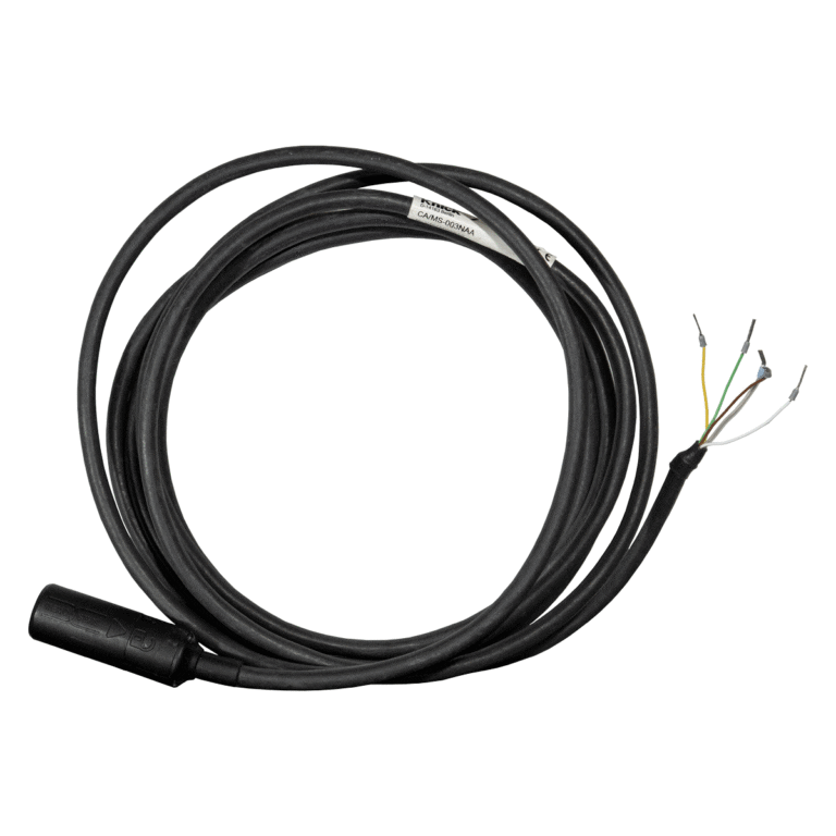 Coiled up Memosens Cable with free ends for transmitter and sensor