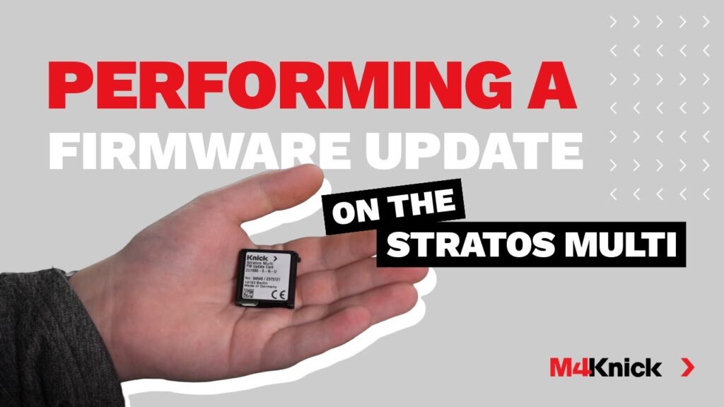 Performing a firmware update on the stratos multi thumbnail