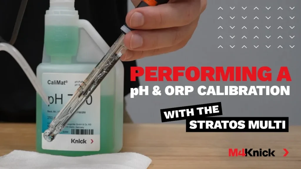 How to perform a pH & ORP calibration with the stratos multi thumbnail